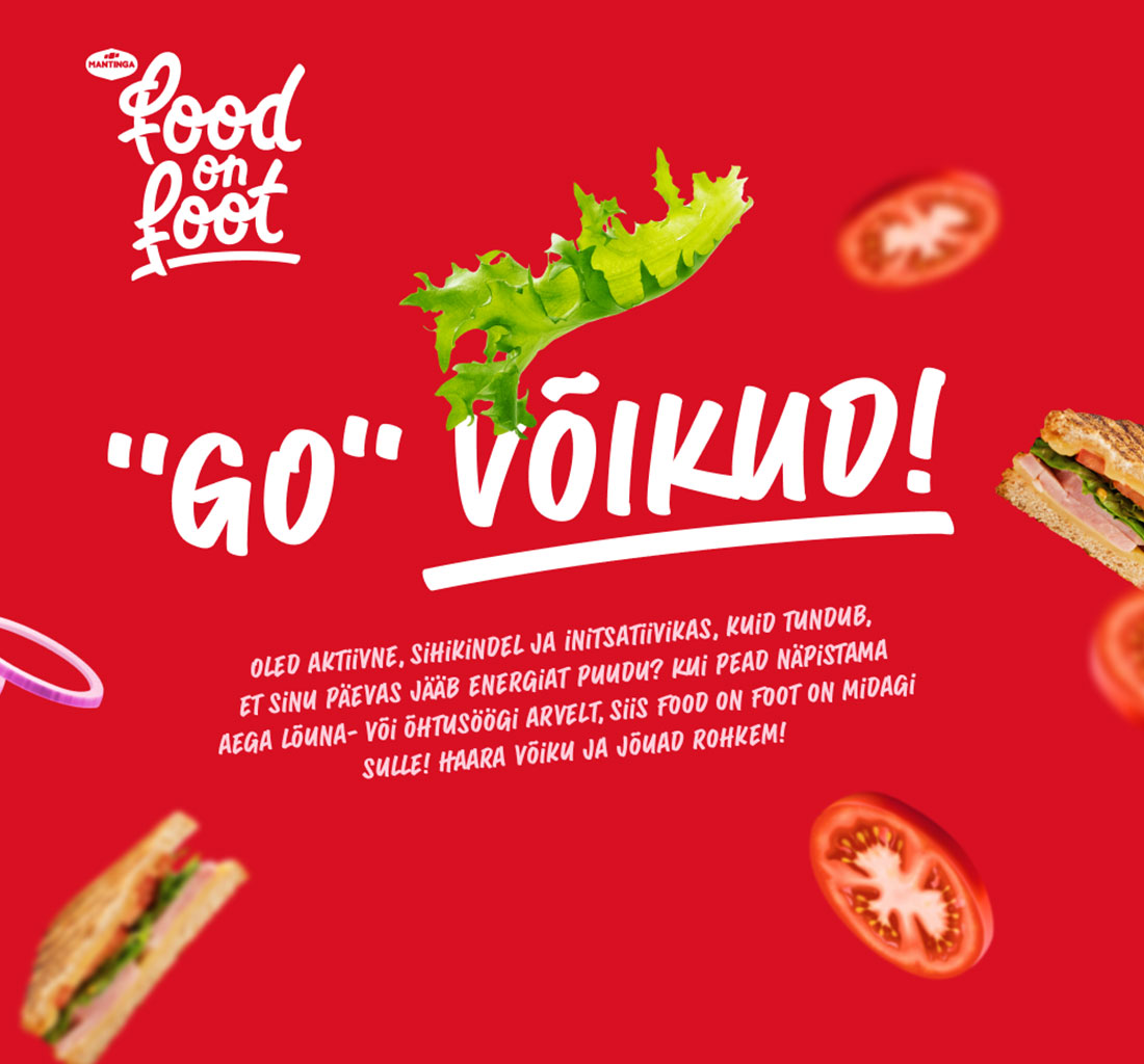 Food on Foot web design